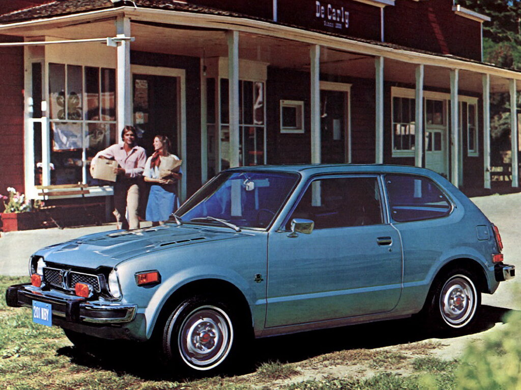 Honda Civic (SB1) 1 поколение, хэтчбек 3 дв. (07.1972 - 06.1979)